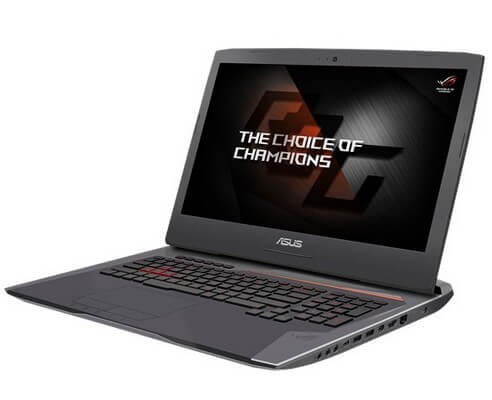 Замена процессора на ноутбуке Asus ROG G752VS